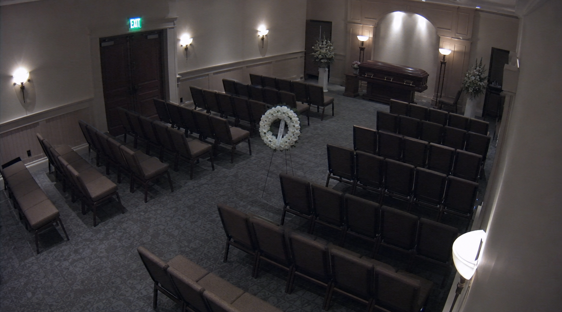 Bellwether Funeral Home Footage Shows a Wreath Moved After the Cooler Went Dark evidence image 3