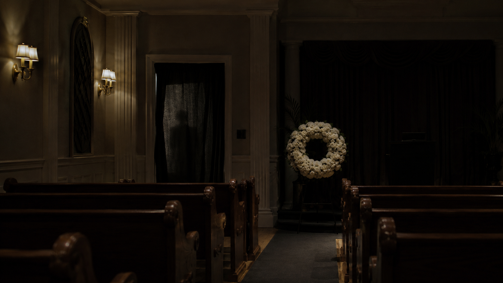 Bellwether Funeral Home Footage Shows a Wreath Moved After the Cooler Went Dark evidence image 4