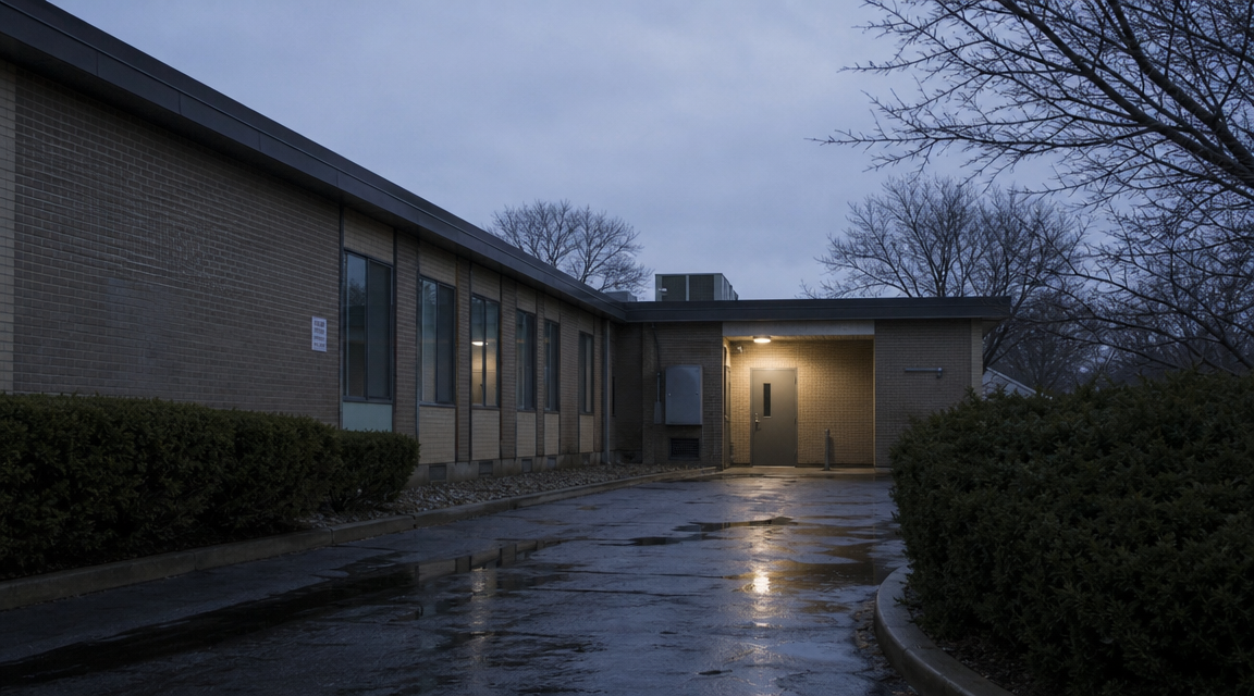 Small outpatient clinic after closing