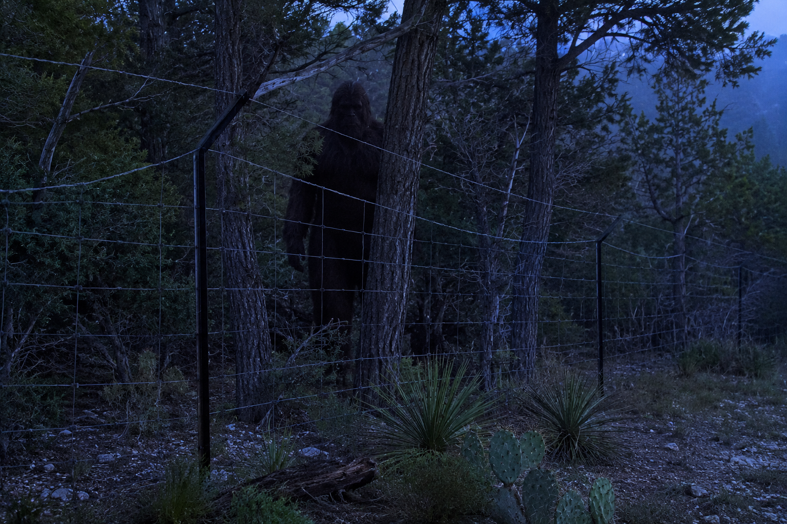 The Cedar Ridge Game Fence Camera That Caught Something Beyond The Wire