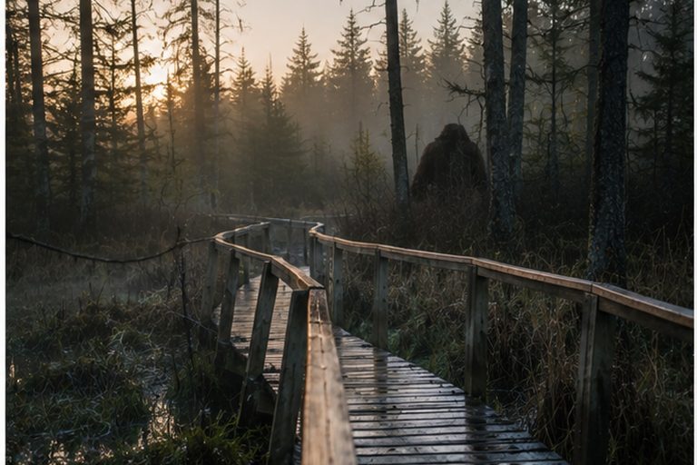 The Cedar Swamp Boardwalk Photo That Got Worse After A Second Look