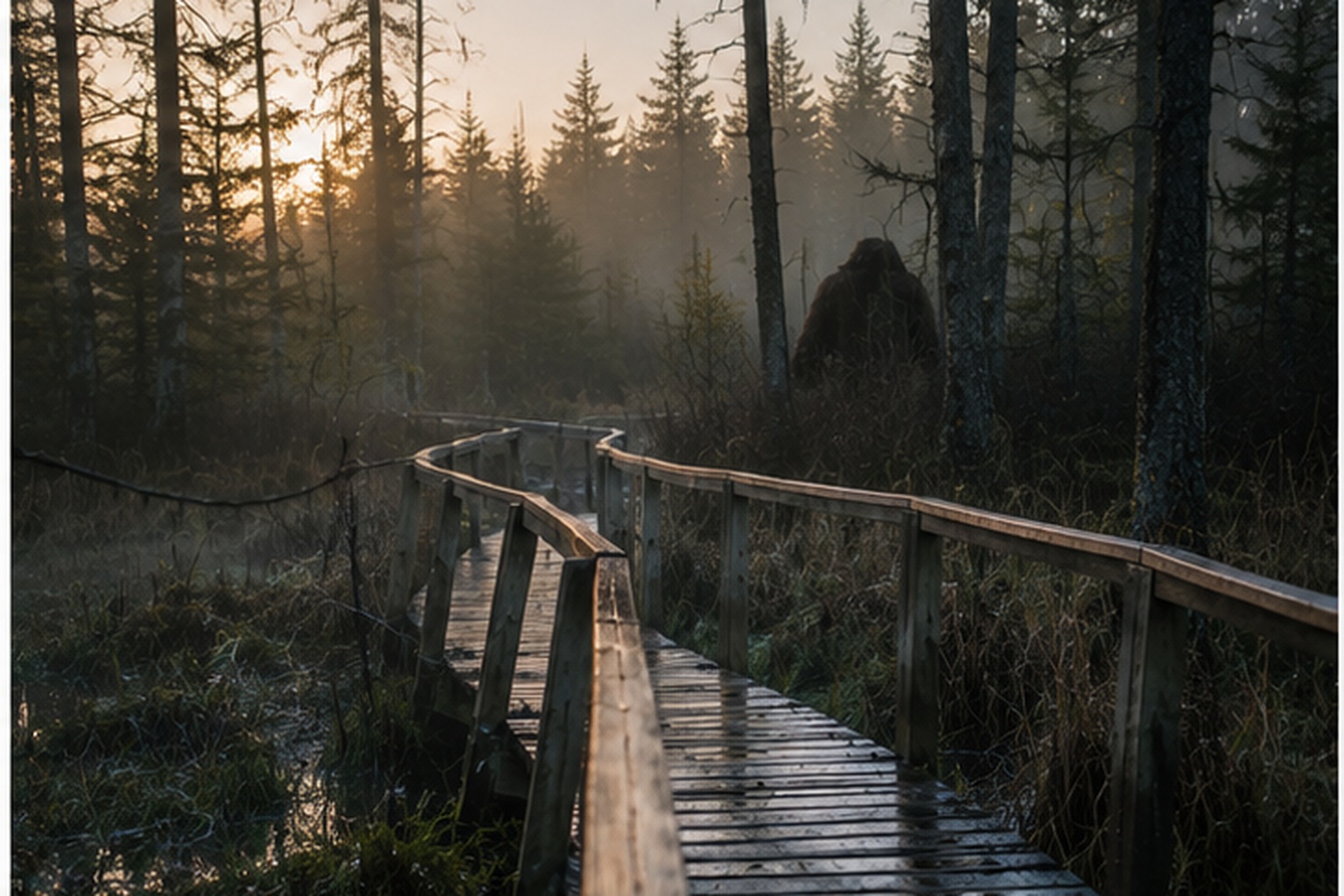 The Cedar Swamp Boardwalk Photo That Got Worse After A Second Look