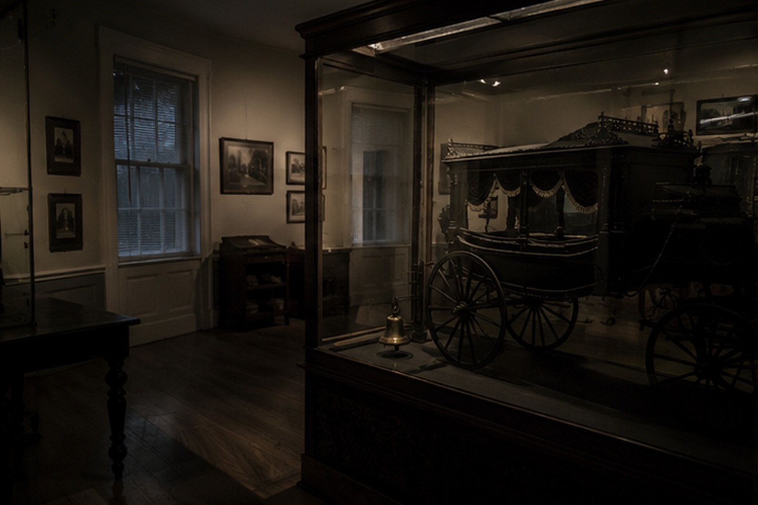 The case was locked, the room was empty, and the bell had shifted on its hook overnight.