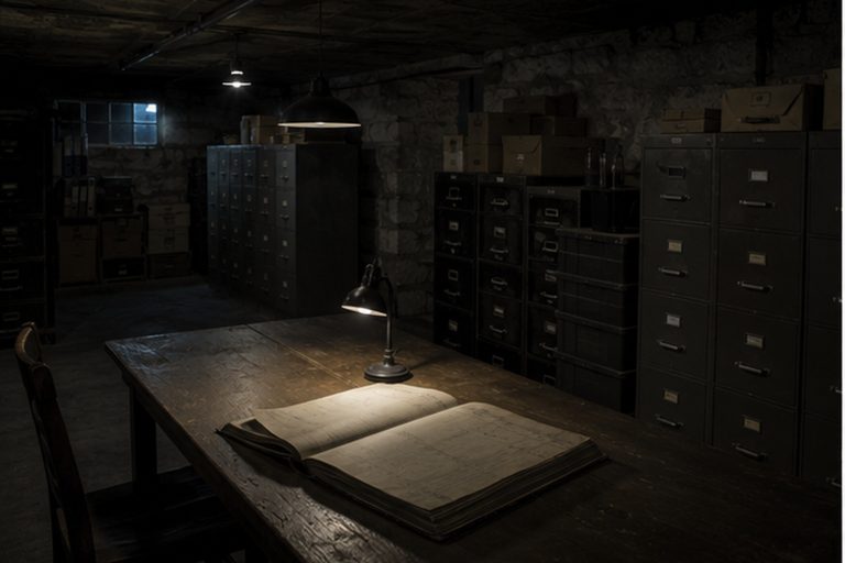 The ledger had sat in the old town hall basement for decades, more habit than exhibit.