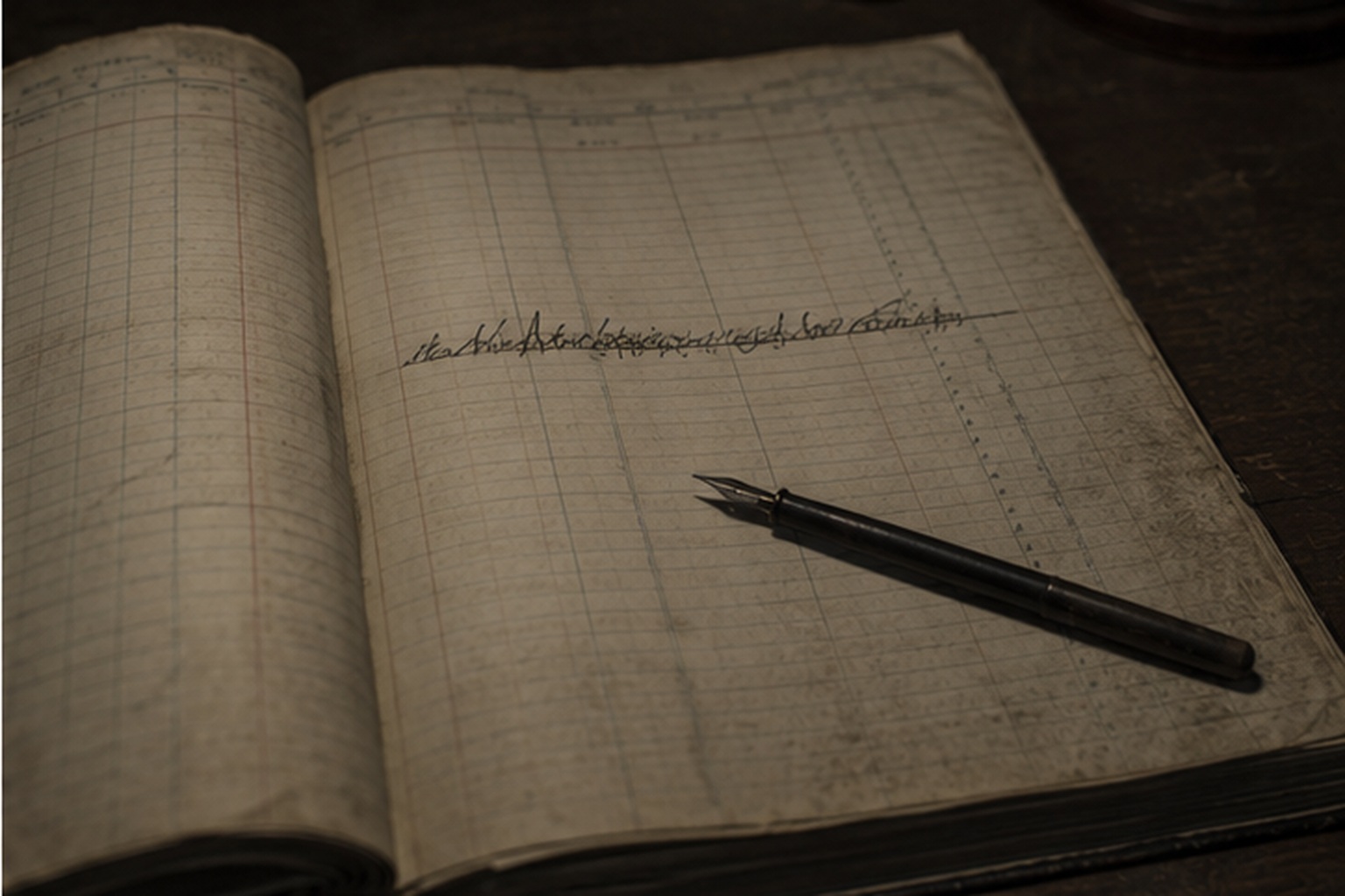By morning, it was open to a new line of dark ink no clerk remembered making.