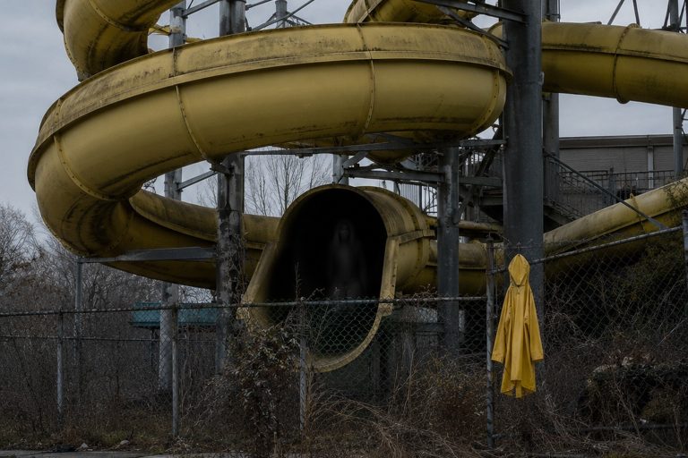 The Abandoned Water Park Slide Where The Same Child Kept Appearing