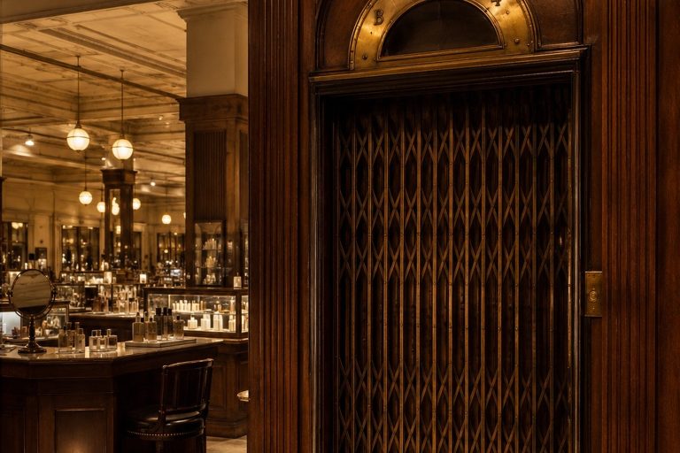 The Antique Department Store Elevator Opened Onto A Floor That Was Not There reconstructed scene image 1