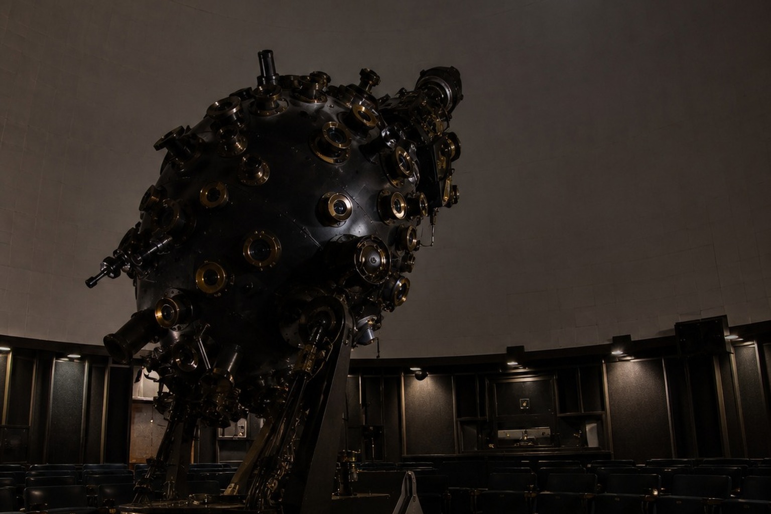 The Museum Planetarium Projector Turned Toward A Star That Wasn't On The Map reconstructed scene 2