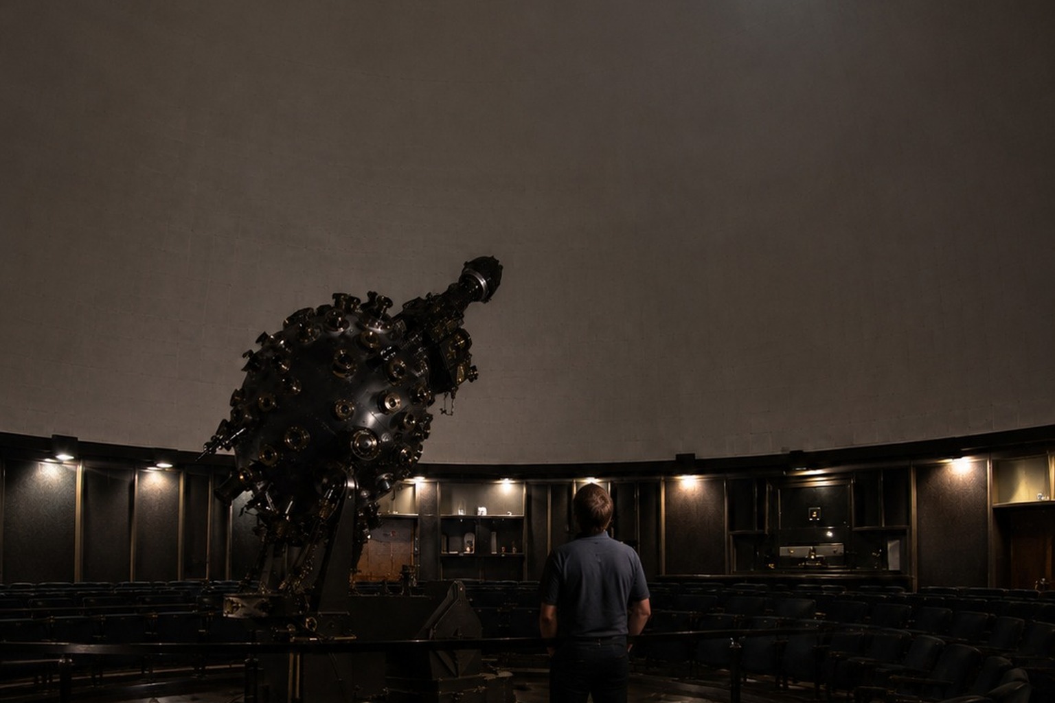 The Museum Planetarium Projector Turned Toward A Star That Wasn't On The Map reconstructed scene 3