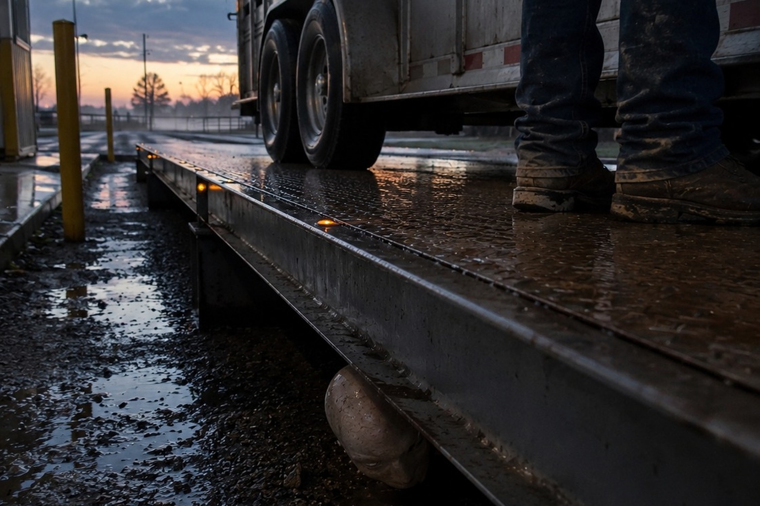 The Roadside Farm Scale Camera Saw A Hairless Thing Under The Weigh Table reconstructed scene 2