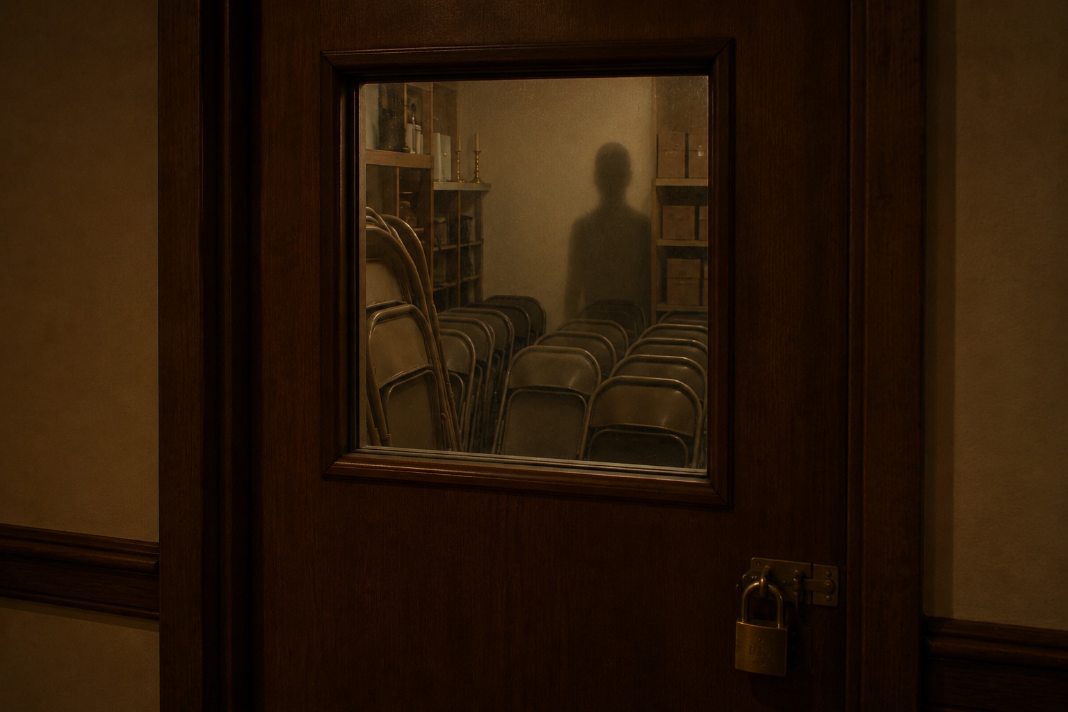 Editorial recreation of the My Cousin Found A Veiled Woman In Closed Church Side Room story, image 2.