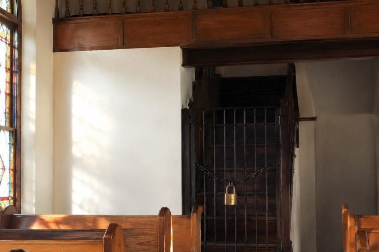 Editorial recreation of the My Sister Found A Blurred Face Watching From Locked Choir Loft story, image 1.