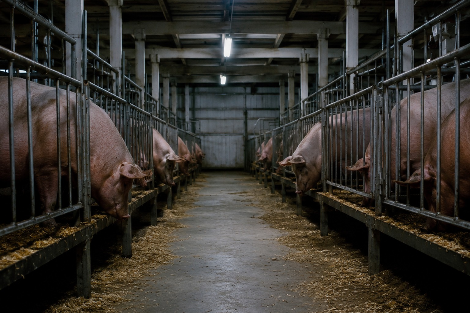 The County Fair Pig Barn Camera Saw A Hairless Thing Crawl Under The Pens
