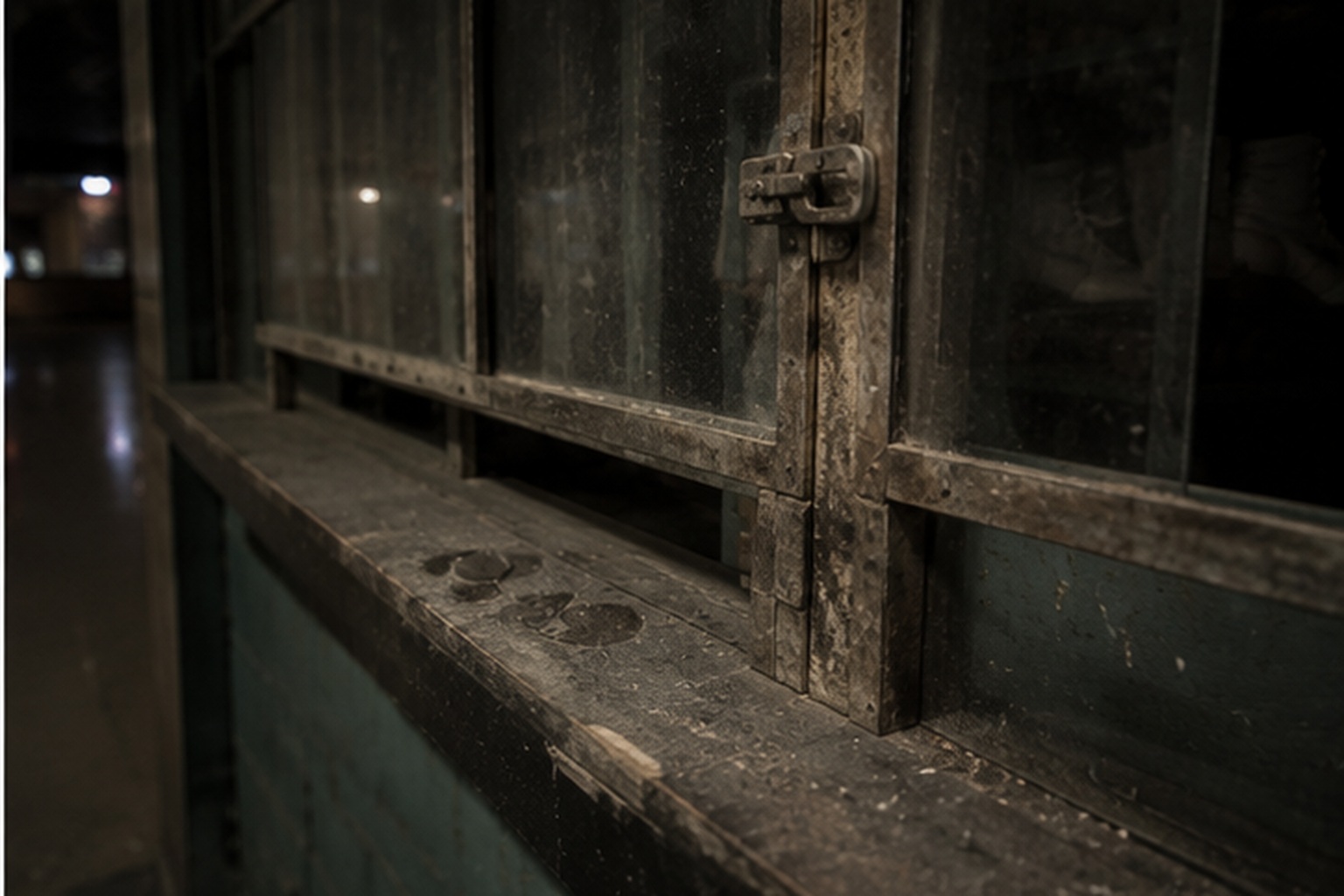 The Empty Roller Rink Skate Counter Photo Showed A Hand Inside The Locked Rental Window reconstructed scene image 4