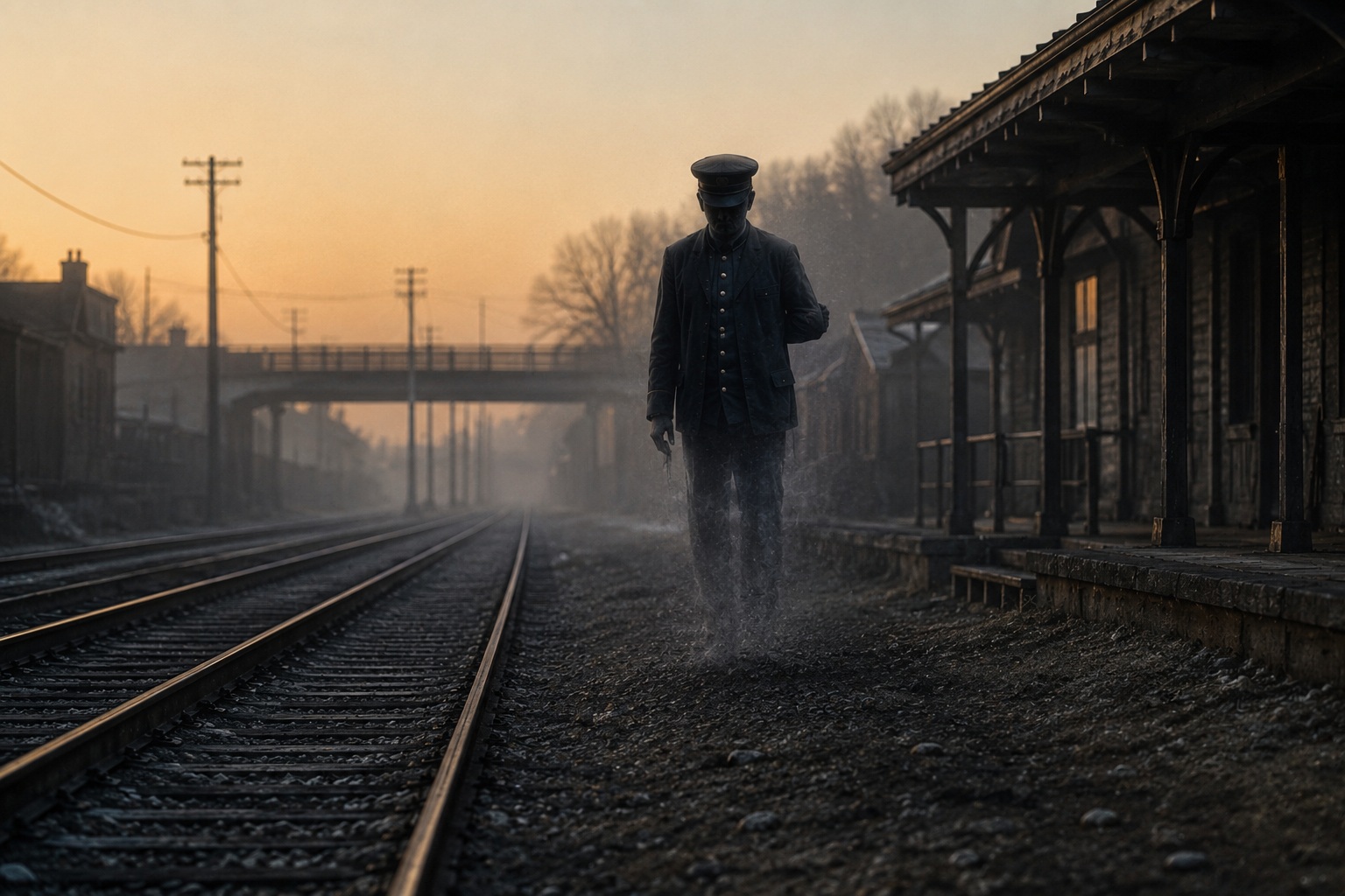 Editorial recreation of the Empty Train Depot Camera Showed A Porter Waiting On The Removed Platform story, image 3.
