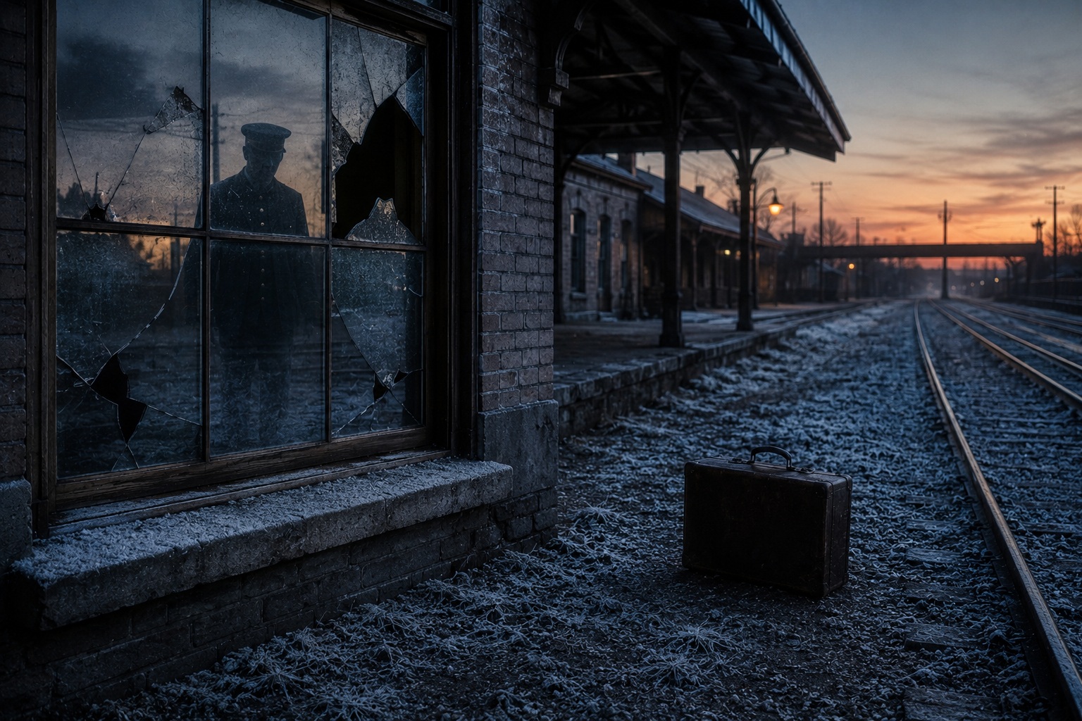 Editorial recreation of the Empty Train Depot Camera Showed A Porter Waiting On The Removed Platform story, image 4.