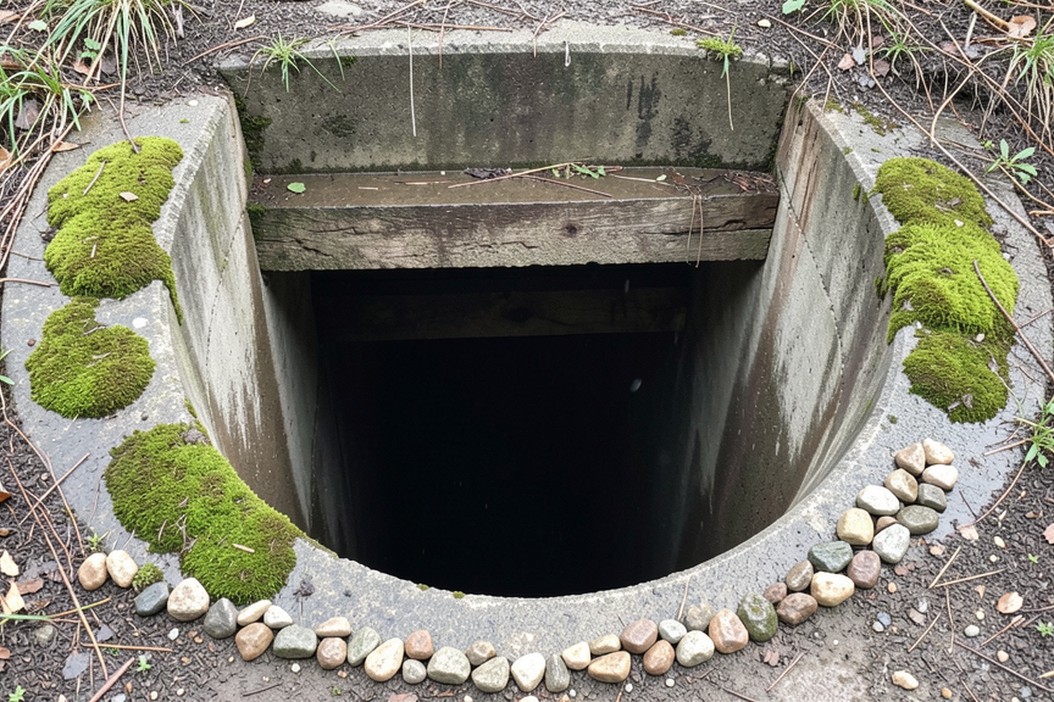 Editorial recreation of the Logging Road Trail Camera Showed A Hairy Figure Kneeling Beside The Culvert story, image 4.