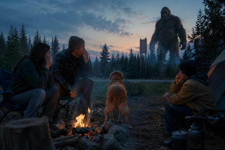 Editorial recreation of the Why Bigfoot Stories Often Mention A Smell Before A Shape story, image 1.