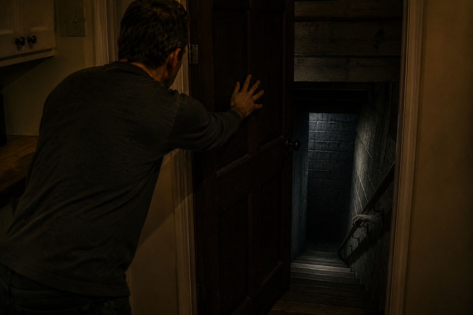 Editorial recreation of the Why Do Basement Doors Open During Hauntings? story, image 4.