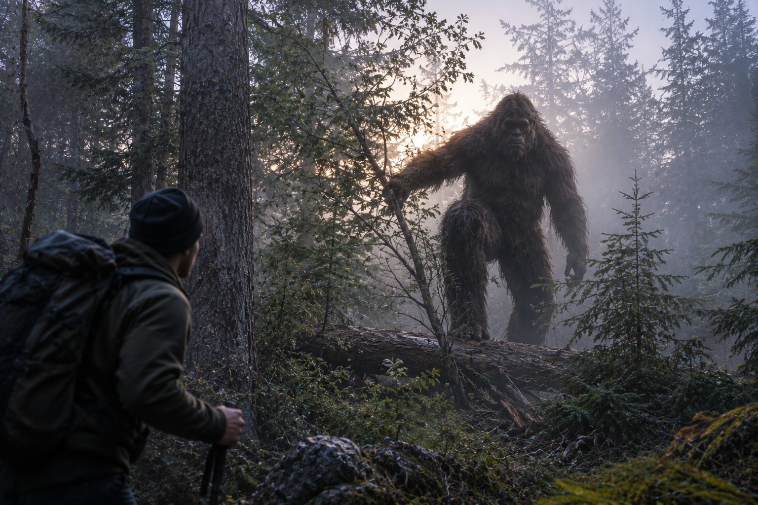 Editorial recreation of the Why Do Bigfoot Stories Mention Trees Snapping Before Sighting? story, image 4.