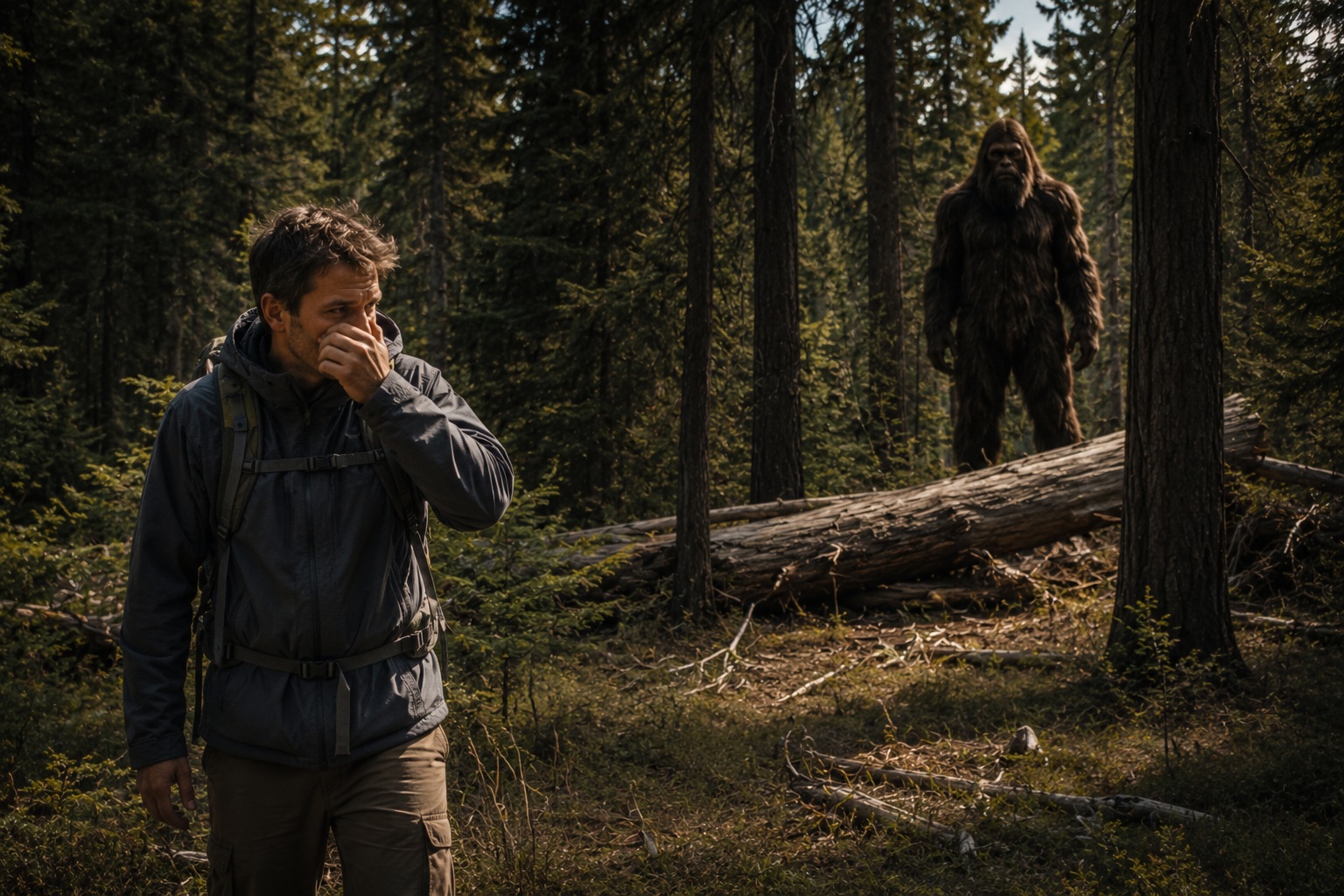 Editorial recreation of the Why Do Bigfoot Witnesses Smell Something Before Seeing It? story, image 2.
