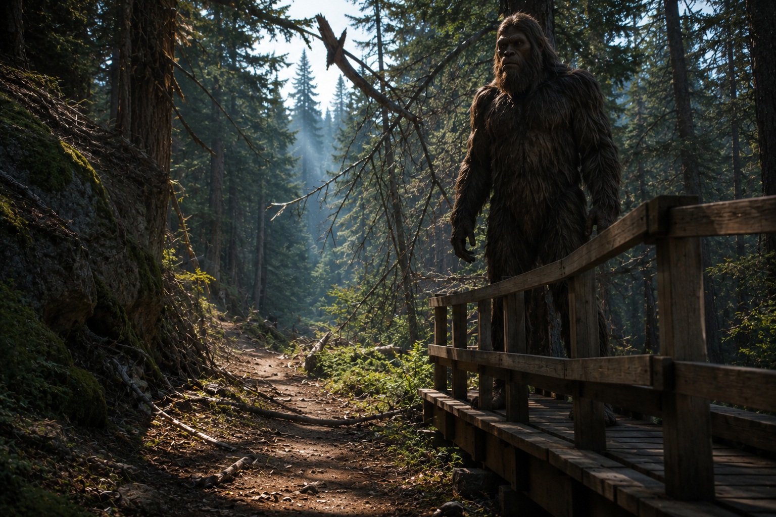 Editorial recreation of the Why Do Bigfoot Witnesses Smell Something Before Seeing It? story, image 3.