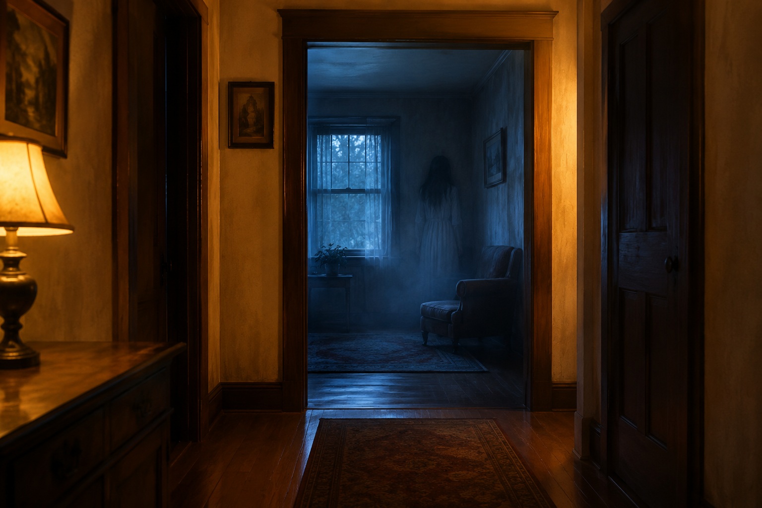 Editorial recreation of the Why Do Cold Spots Show Up In So Many Haunted House Stories? story, image 1.