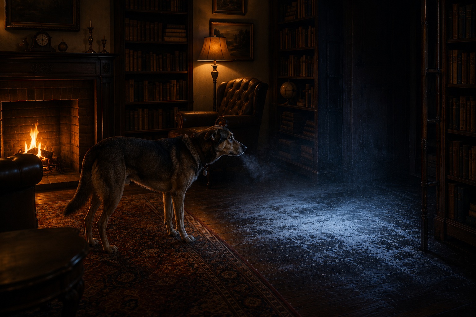 Editorial recreation of the Why Do Cold Spots Show Up In So Many Haunted House Stories? story, image 4.