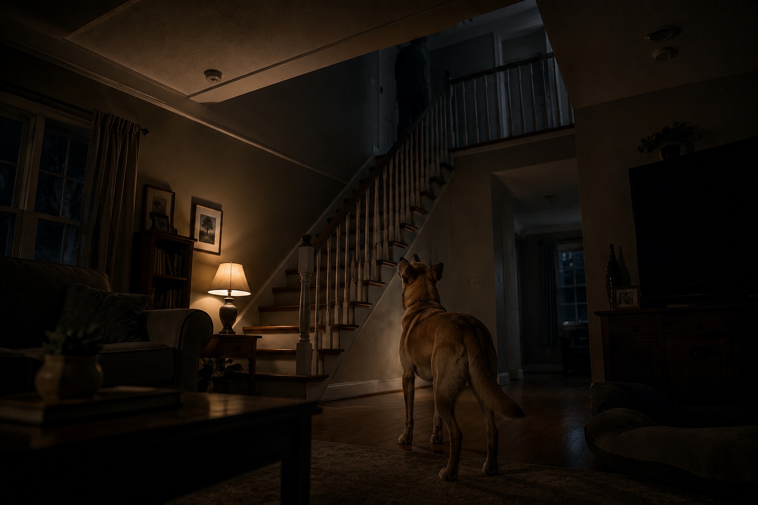Editorial recreation of the Why Do Ghost Stories Often Start With Footsteps Upstairs? story, image 3.