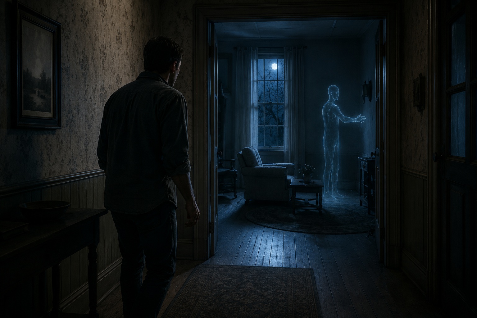 Editorial recreation of the Why Do Haunted Houses Have Music Playing In Empty Rooms? story, image 1.