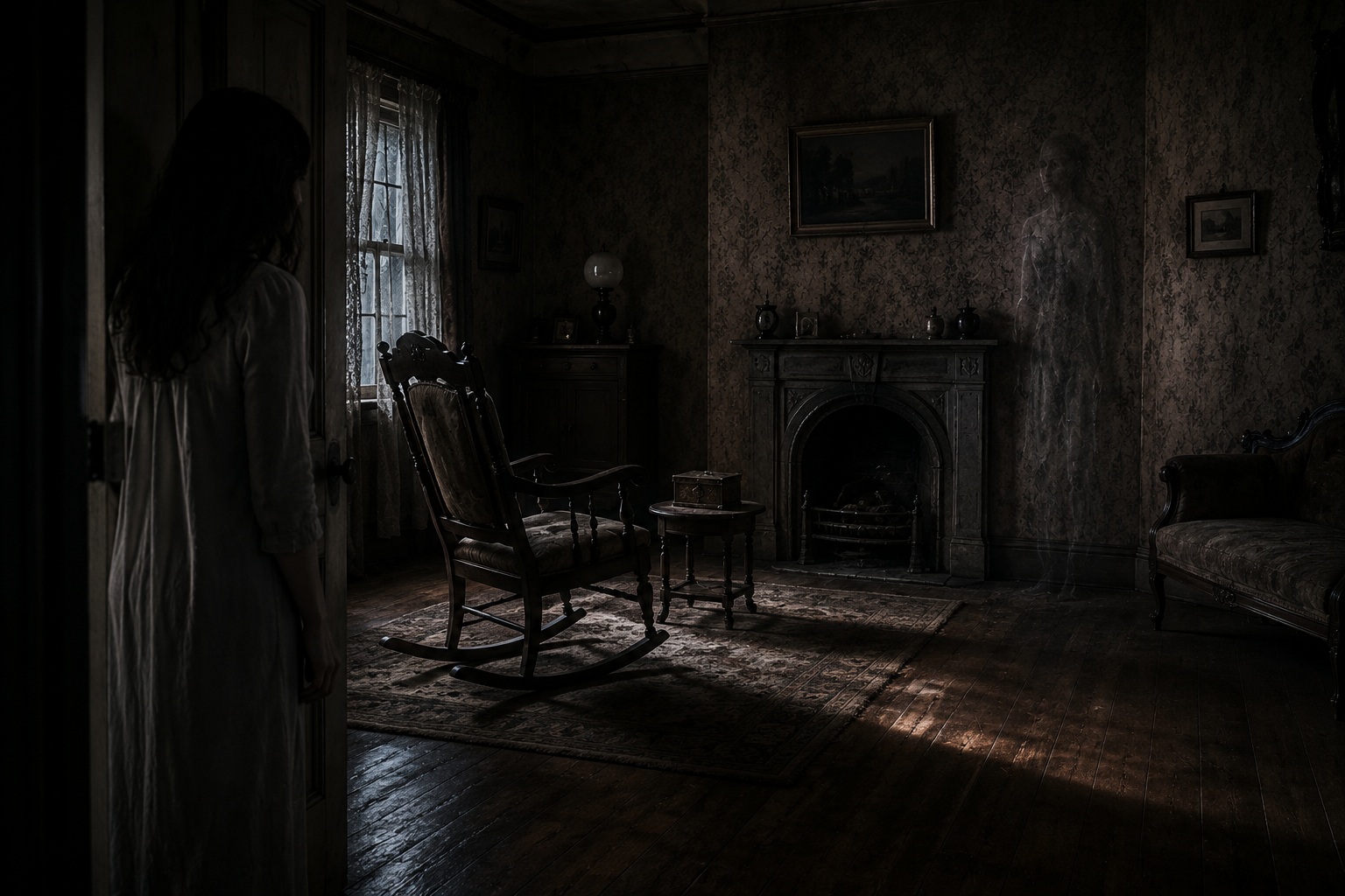 Editorial recreation of the Why Do Haunted Houses Have Music Playing In Empty Rooms? story, image 2.
