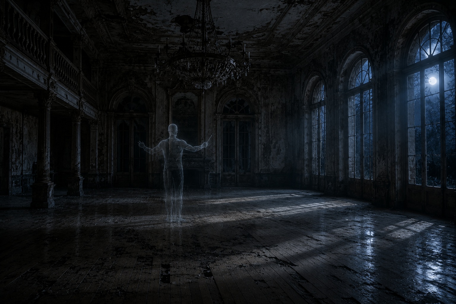 Editorial recreation of the Why Do Haunted Houses Have Music Playing In Empty Rooms? story, image 3.