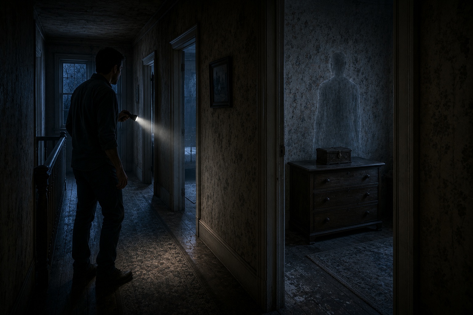 Editorial recreation of the Why Do Haunted Houses Have Music Playing In Empty Rooms? story, image 4.