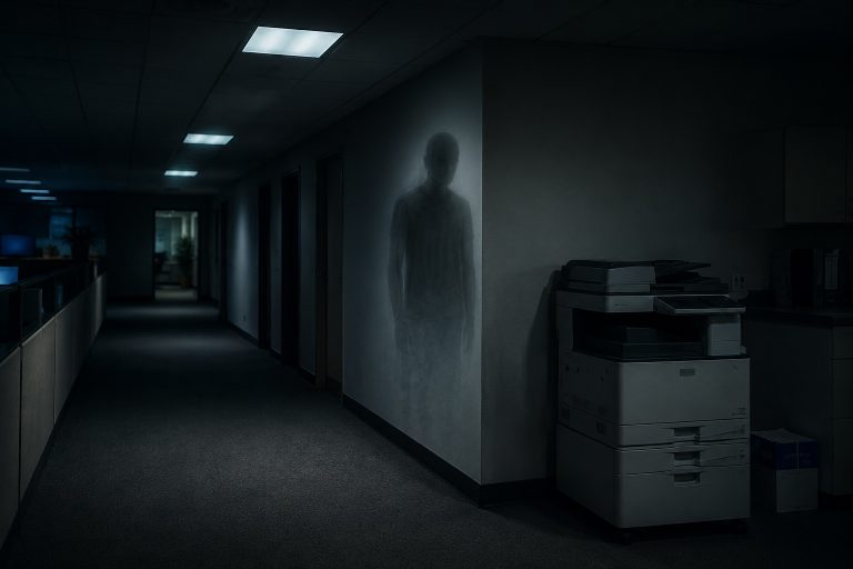 Editorial recreation of the Why Do Lights Flicker Before Ghost Sightings? story, image 1.