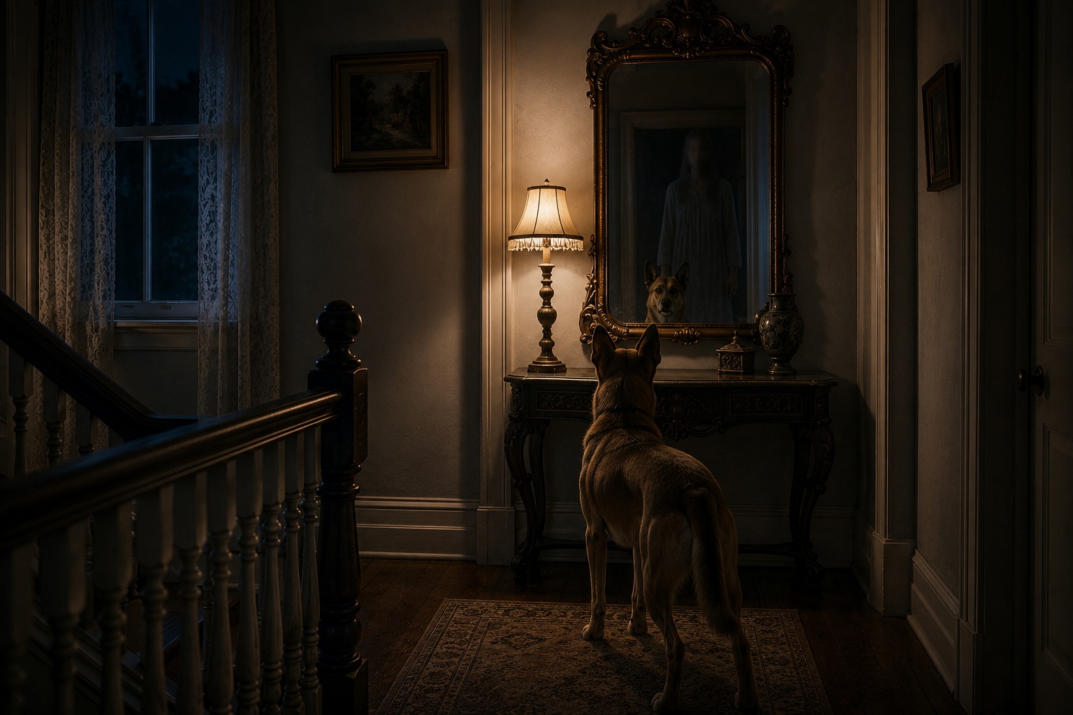 Editorial recreation of the Why Do Mirrors Look Wrong In Haunted Houses? story, image 4.