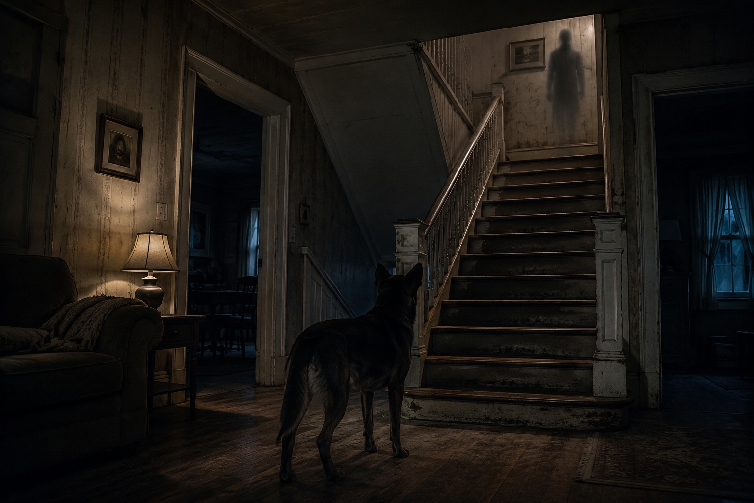 Editorial recreation of the Why Do People Hear Footsteps On Empty Staircases? story, image 2.