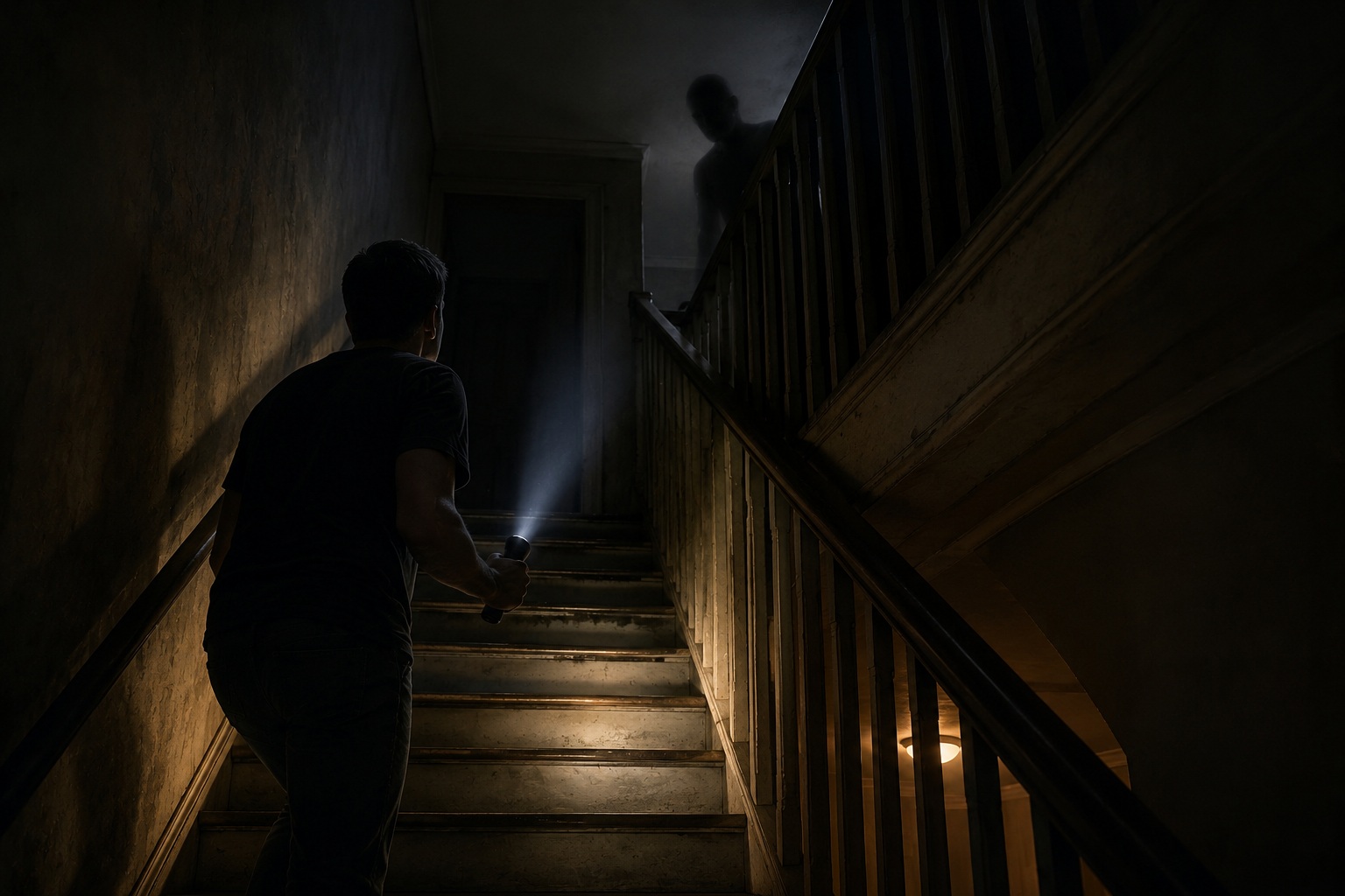 Editorial recreation of the Why Do People Hear Footsteps On Empty Staircases? story, image 3.