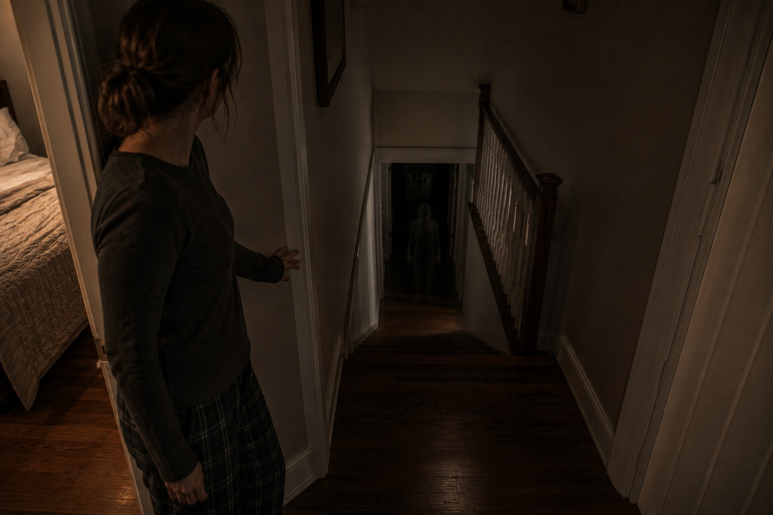 Editorial recreation of the Why Do People Hear Footsteps On Empty Stairs? story, image 2.