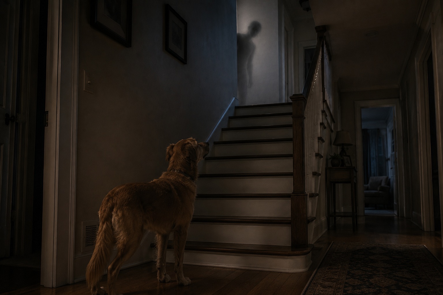 Editorial recreation of the Why Do People Hear Footsteps On Empty Stairs? story, image 4.