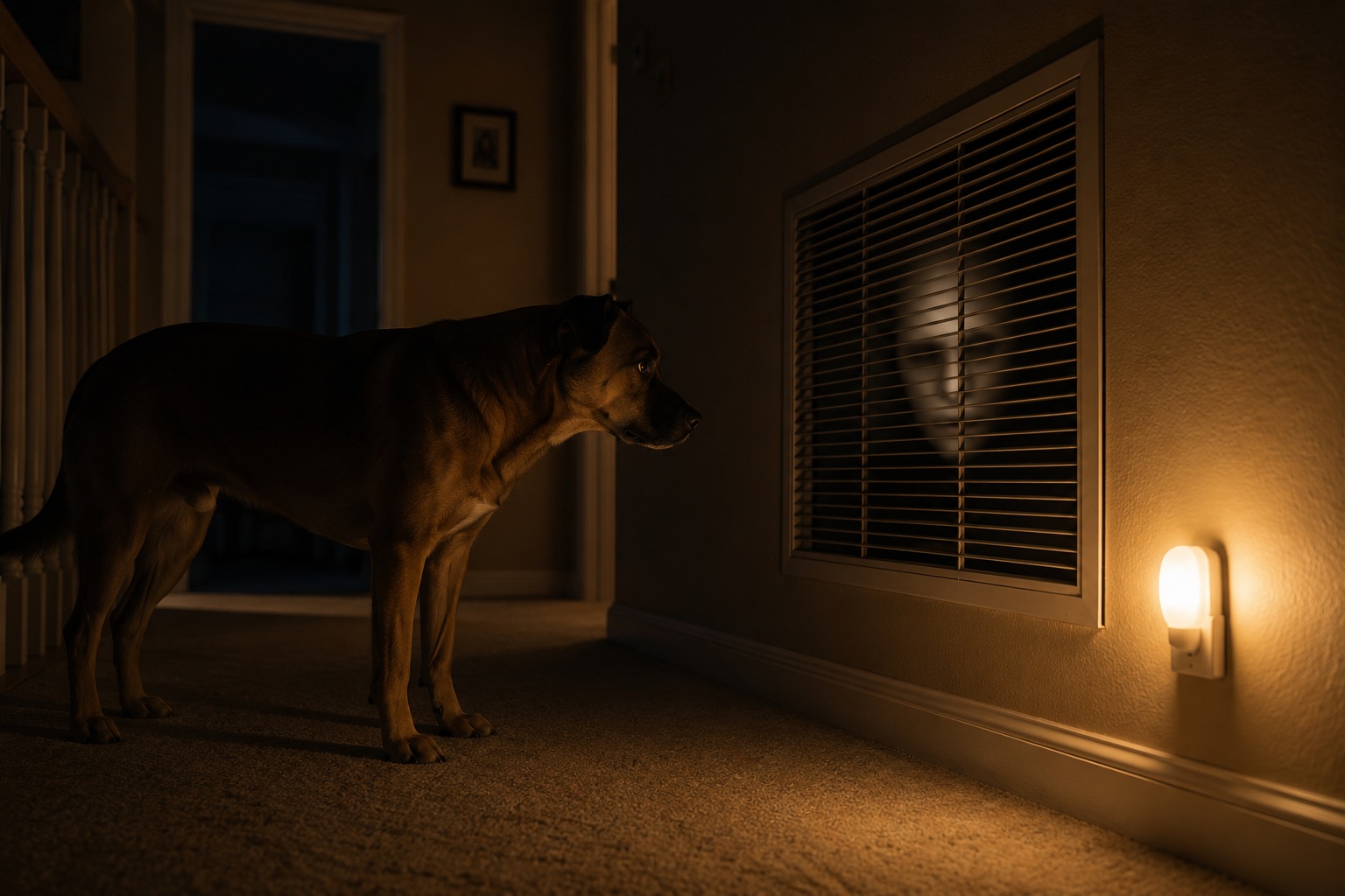 Editorial recreation of the Why Do People Hear Whispers Through Vents At Night? story, image 2.