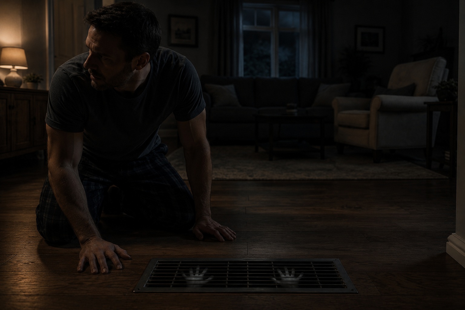 Editorial recreation of the Why Do People Hear Whispers Through Vents At Night? story, image 4.
