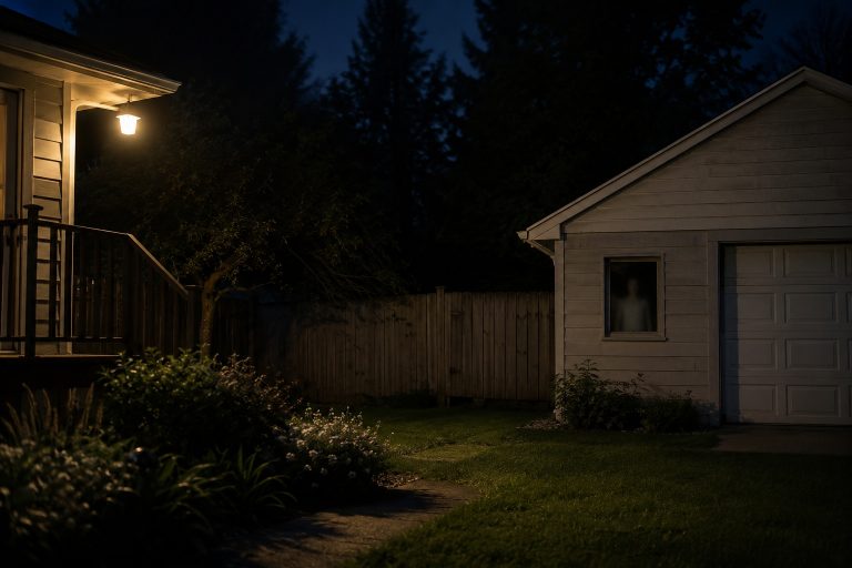 Editorial recreation of the Why Do People See Faces In Dark Windows At Night? story, image 1.