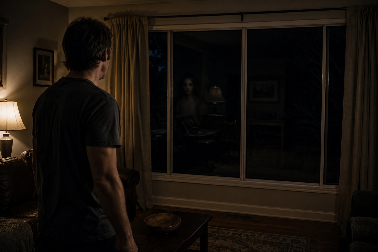 Editorial recreation of the Why Do People See Faces In Dark Windows At Night? story, image 4.