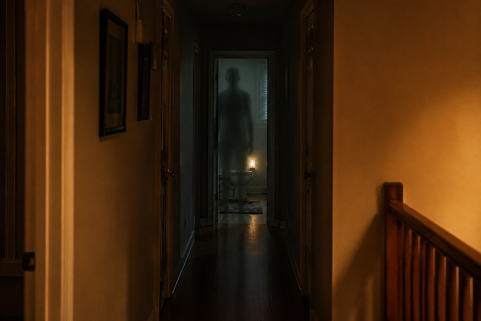 Editorial recreation of the Why Do People See Shadows At End Of Hallways? story, image 1.