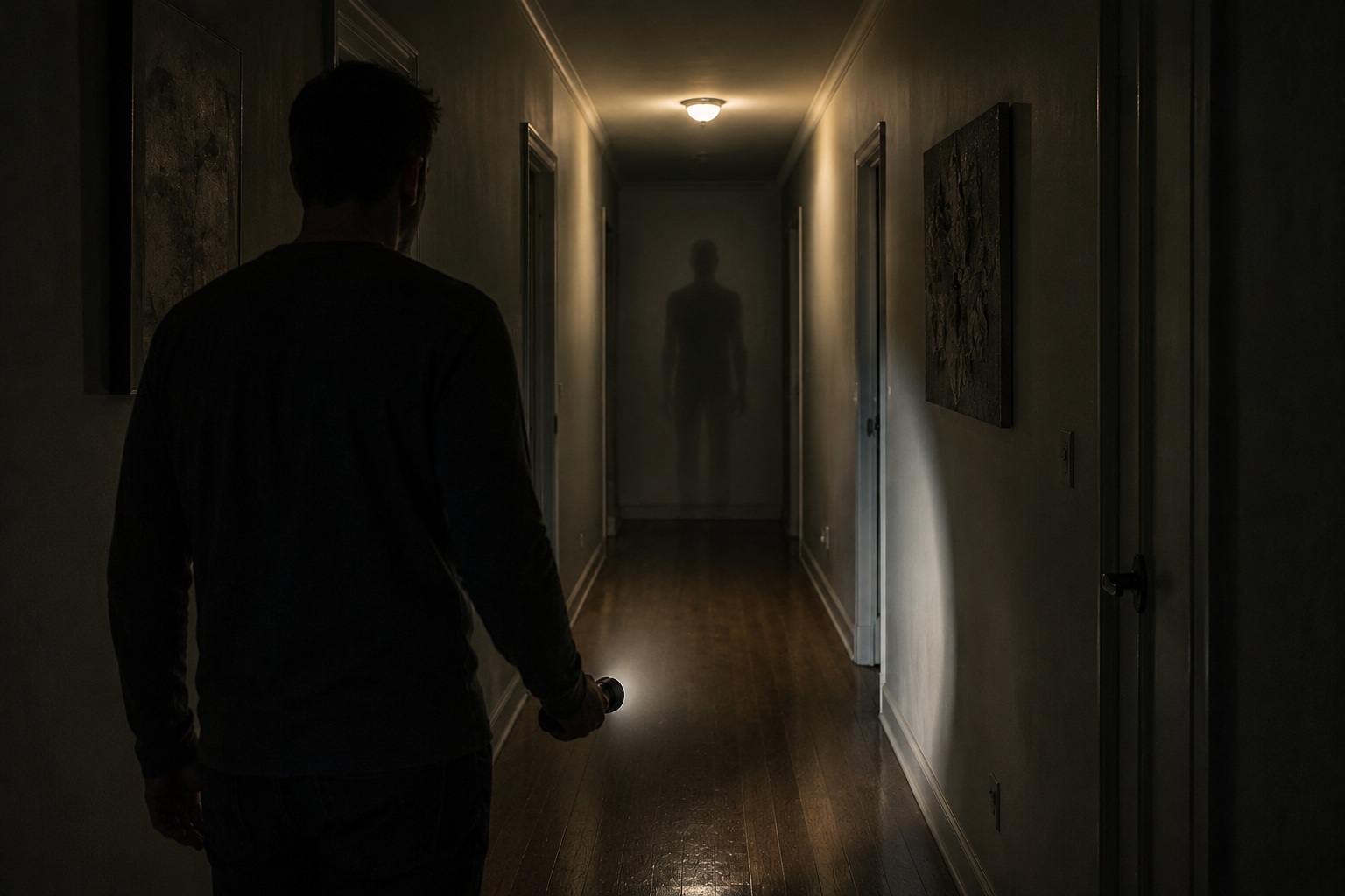 Editorial recreation of the Why Do People See Shadows At End Of Hallways? story, image 4.