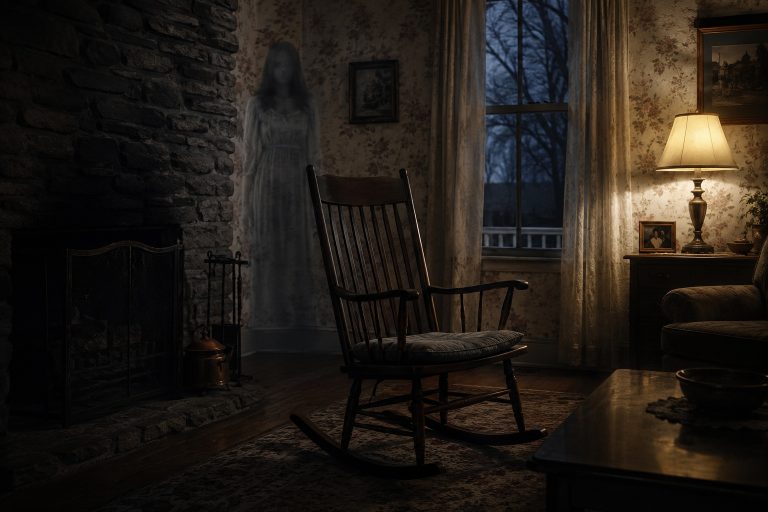 Editorial recreation of the Why Do Rocking Chairs Appear In So Many Ghost Stories? story, image 1.