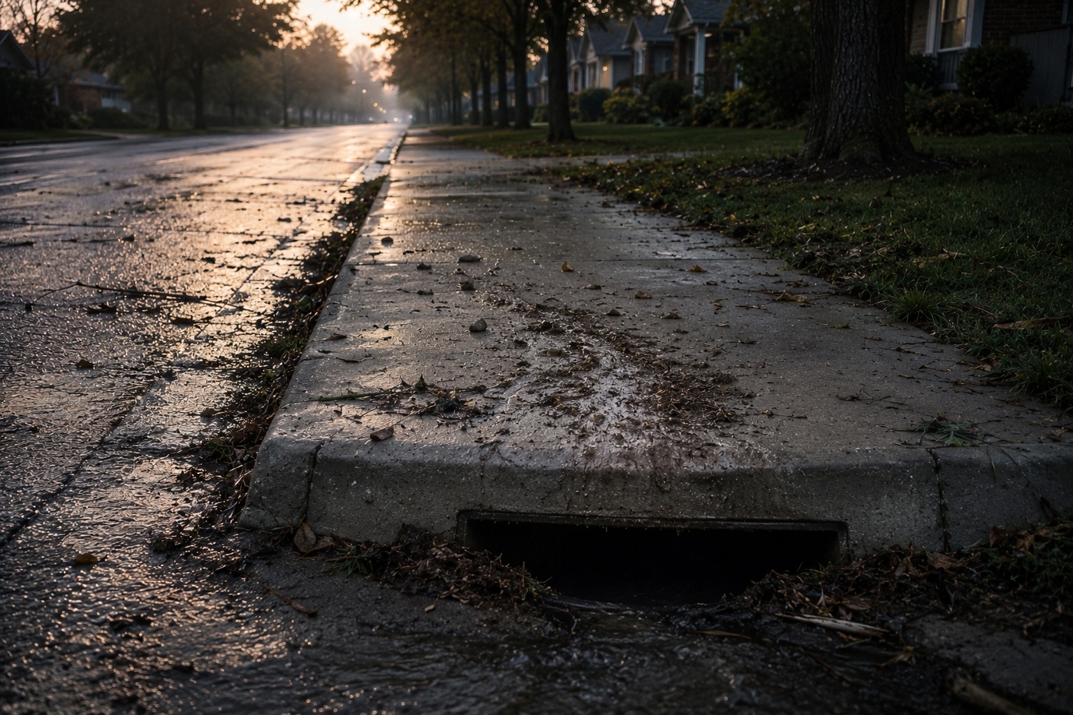 Editorial recreation of the Why Do Sewer Monster Stories Start After Heavy Rain? story, image 4.