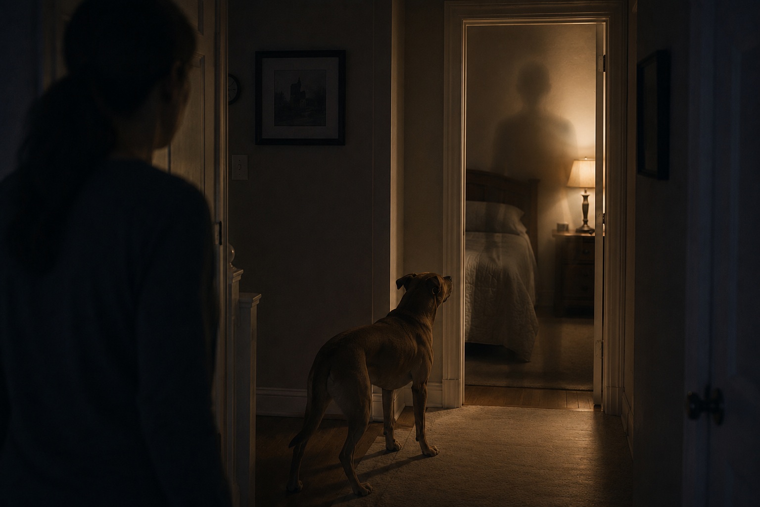 Editorial recreation of the Why Do Shadow Figures Stand At Bedroom Doors? story, image 3.