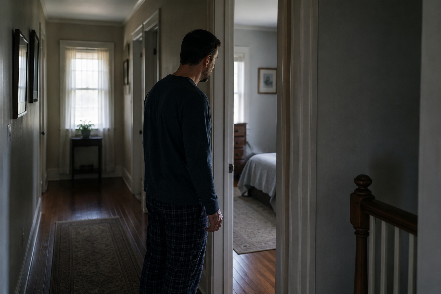 Editorial recreation of the Why Do Shadow Figures Stand In Doorways? story, image 4.