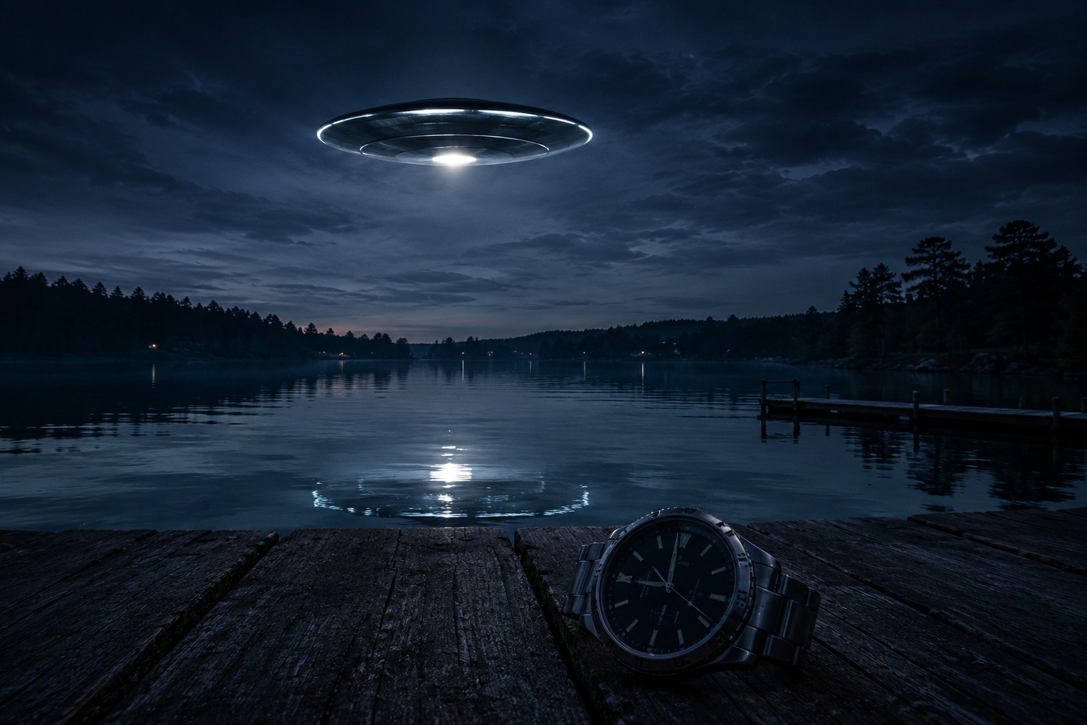 Editorial recreation of the Why Do UFO Witnesses Describe Missing Time After Bright Lights? story, image 2.